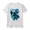 HapTiger Venom Deep Blue Circle Logo Maglietta - Officially Licensed Apparel for Fans - Exclusive Collectible Tee 18MARV00901A-001