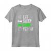 Eat Sleep Game Repeat - Gamer Videogiochi Maglietta - Regalo Compleanno per Videogiocatori