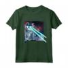 Laser Eyes Space Cat - Divertente Kitty 3D Occhiali T-shirt Regalo per Amanti dei Gatti - Ideale per Rientro a Scuola, Compleanno e Natale