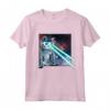 Laser Eyes Space Cat - Divertente Kitty 3D Occhiali T-shirt Regalo per Amanti dei Gatti - Ideale per Rientro a Scuola, Compleanno e Natale