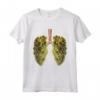 Funny Weed Lung Marijuana Bud T-Shirt - THC Lung TShirt Maglietta - Cool Trendy Tee for Pot Festivals and Reggae Concerts