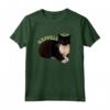 Divertente gatto rotante Maxwell The Smoking Cat Meme Maglietta - Regalo unico per amanti dei gatti e appassionati di meme