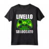 Livello Fratello Maggiore Sbloccato - Maglietta per Gamer - Ideale per Natale e Compleanno