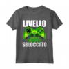 Livello Fratello Maggiore Sbloccato - Maglietta per Gamer - Ideale per Natale e Compleanno