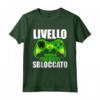 Livello Fratello Maggiore Sbloccato - Maglietta per Gamer - Ideale per Natale e Compleanno