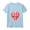 Donna Rock And Roll Heart Red Heart Love Peace Music Instrument Maglietta con Collo a V - Vibrazioni Rock and Roll