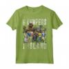 Jurassic World: Camp Cretaceous 6 Campers 1 Island Maglietta - Officially Licensed Dinosaur Apparel for Kids