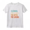 Eleonora The Woman The Myth The Legend - Maglietta personalizzata con il nome Eleonora - Leggera e originale