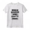 Maglietta della Città di New York con i 5 Quartieri - T-shirt alla Moda di New York City - Acquista Online