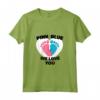 Rosa o Blu We Love You Baby HapTiger Maglietta - Design per la Rivelazione del Genere del Bambino - Abbigliamento per Tutta la Famiglia