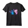 HapTiger Stitch and Angel Valentine's Day Kisses Maglietta - Official Merchandise for Couples - Perfect Valentine's Day Gift