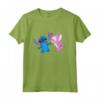 HapTiger Stitch and Angel Valentine's Day Kisses Maglietta - Official Merchandise for Couples - Perfect Valentine's Day Gift