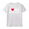 I Love Heart My Gym Bro - Divertente Maglietta Fitness Allenamento Amore - Ideale per Appassionati del Fitness