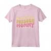 Certificato Muscle Mommy Groovy Pompa - T-shirt Sollevamento Pesi Donna - Ideale come Regalo per Amiche della Palestra - Leggera e Confortevole