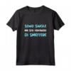 HapTiger ma sto cercando di smettere - Maglietta con Scritta Divertente per Uomo e Donna - Regalo Originale per Amici