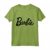 Maglietta Donna Barbie Ufficiale - Logo Nero Multicolori - Ideale per Fan di Barbie