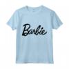 Maglietta Donna Barbie Ufficiale - Logo Nero Multicolori - Ideale per Fan di Barbie