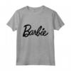 Maglietta Donna Barbie Ufficiale - Logo Nero Multicolori - Ideale per Fan di Barbie