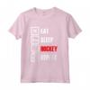 Eat Sleep HOCKEY repeat - Hockey Player or Coach Maglietta - Perfect Gift for Game Day