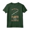 Flauto Dolce Flauto Traverso Flauto di Pan - Maglietta per Musicisti e Flautisti della Banda Musicale - Una Vita Senza Flauto è Possibile ma Inutile