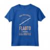 Flauto Dolce Flauto Traverso Flauto di Pan - Maglietta per Musicisti e Flautisti della Banda Musicale - Una Vita Senza Flauto è Possibile ma Inutile