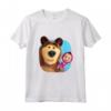 Masha and the Bear Duo - Maglietta blu ufficiale - Ideale per fan di Masha e Orso