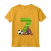 Bambino Settimo Compleanno Calcio 7 Anni - Maglietta Soccer Star per Ragazzi e Ragazze - Ideale per Regalo di Compleanno