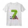 Bambino Settimo Compleanno Calcio 7 Anni - Maglietta Soccer Star per Ragazzi e Ragazze - Ideale per Regalo di Compleanno