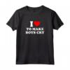 HapTiger Funny Red Heart Love Maglietta - Quirky T-shirt for Teens - Funny Birthday Gifts for Friends and Family - Buy Online Now
