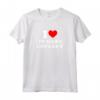 HapTiger Funny Red Heart Love Maglietta - Quirky T-shirt for Teens - Funny Birthday Gifts for Friends and Family - Buy Online Now