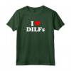 Divertente I Love DILFs - I Heart DILFs Maglietta per Amanti del Quartiere - Regalo per DILF
