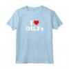 Divertente I Love DILFs - I Heart DILFs Maglietta per Amanti del Quartiere - Regalo per DILF
