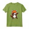 Divertente Dabbing Panda Rosso Regalo - Dab Panda Rosso Maglietta per Bambini e Adulti - Ideale per Compleanno o Natale