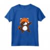 Divertente Dabbing Panda Rosso Regalo - Dab Panda Rosso Maglietta per Bambini e Adulti - Ideale per Compleanno o Natale