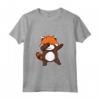 Divertente Dabbing Panda Rosso Regalo - Dab Panda Rosso Maglietta per Bambini e Adulti - Ideale per Compleanno o Natale