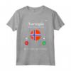 Norvegia Sta Chiamando E Devo Andare Norvegia shirt Maglietta - Norwegian Flag Travel Gift for Patriots - Buy Online Now