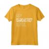Me Sarcastic Never - T-shirt Divertente con Design di Sarcasmo - Ideale per Regali di Natale e Compleanno
