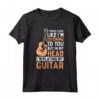 Potrei Sembrare Che Ti Sto Ascoltando - Maglietta Chitarra Fantastica - Ideale per Regalo Natale o Compleanno