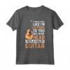 Potrei Sembrare Che Ti Sto Ascoltando - Maglietta Chitarra Fantastica - Ideale per Regalo Natale o Compleanno