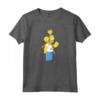 HapTiger Homer Lisa Bart and Maggie Play Maglietta - Official Merchandise for The Simpsons Fans - Father's Day Gift Idea
