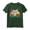 Gallo Regalo Divertente Per Bambini Retro Dabbing Pollo Maglietta - Idea Regalo Unica per Amanti degli Animali da Fattoria