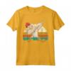 Gallo Regalo Divertente Per Bambini Retro Dabbing Pollo Maglietta - Idea Regalo Unica per Amanti degli Animali da Fattoria