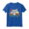 Gallo Regalo Divertente Per Bambini Retro Dabbing Pollo Maglietta - Idea Regalo Unica per Amanti degli Animali da Fattoria