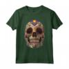Maschera Teschio di Zucchero - Calavera Maglietta per il Dia de los Muertos - Costume Messicano