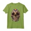 Maschera Teschio di Zucchero - Calavera Maglietta per il Dia de los Muertos - Costume Messicano