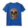 Maschera Teschio di Zucchero - Calavera Maglietta per il Dia de los Muertos - Costume Messicano