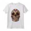 Maschera Teschio di Zucchero - Calavera Maglietta per il Dia de los Muertos - Costume Messicano