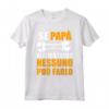 Se Papà Non Può Aggiustarlo HapTiger Maglietta - Ideale come Regalo Divertente per Papà - Acquista Online