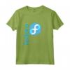 Linux Fedora T-Shirt Blu con Logo Open Source - Idea Regalo per Hacker, Geek e Programmatori - Maglietta per Compleanni e Natale