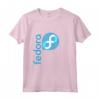 Linux Fedora T-Shirt Blu con Logo Open Source - Idea Regalo per Hacker, Geek e Programmatori - Maglietta per Compleanni e Natale